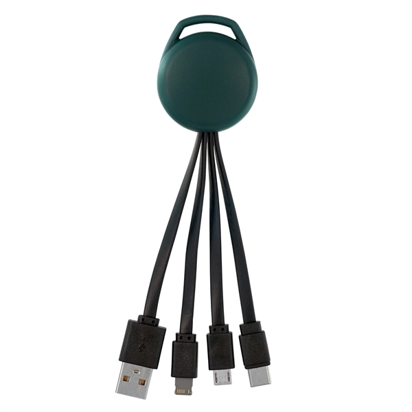 VIVID 3-IN-1 CHARGING CABLE... from ASI 30208 A P Specialties / AP Specialties