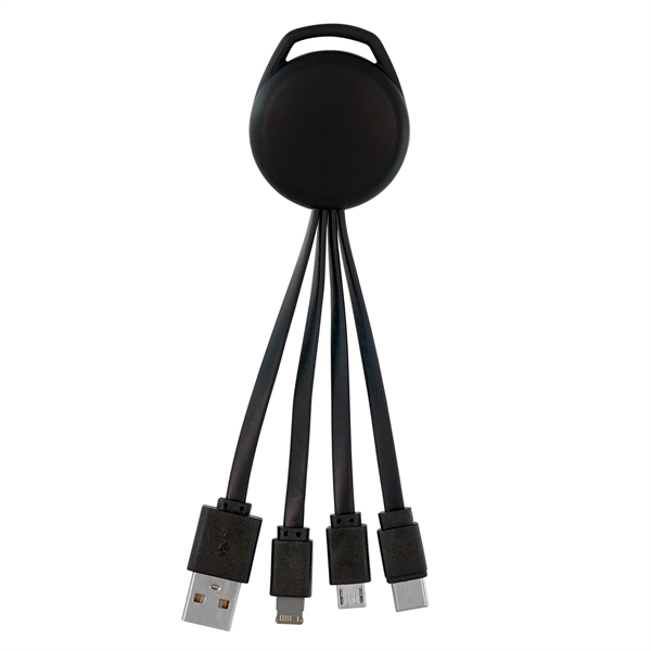 VIVID 3-IN-1 CHARGING CABLE... from ASI 30208 A P Specialties / AP Specialties