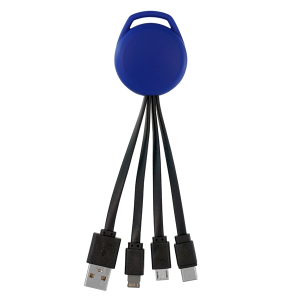 VIVID 3-IN-1 CHARGING CABLE... from ASI 30208 A P Specialties / AP Specialties