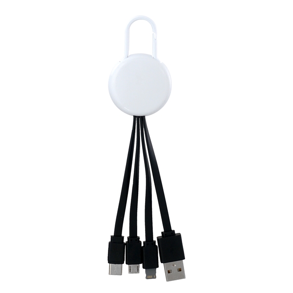COLORFUL CLIP 3 IN 1 CHARGING CABLE... from ASI 30208 A P Specialties / AP Specialties