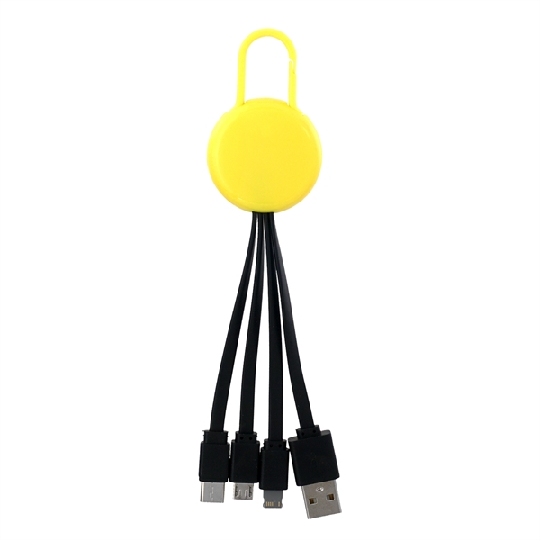 COLORFUL CLIP 3 IN 1 CHARGING CABLE... from ASI 30208 A P Specialties / AP Specialties