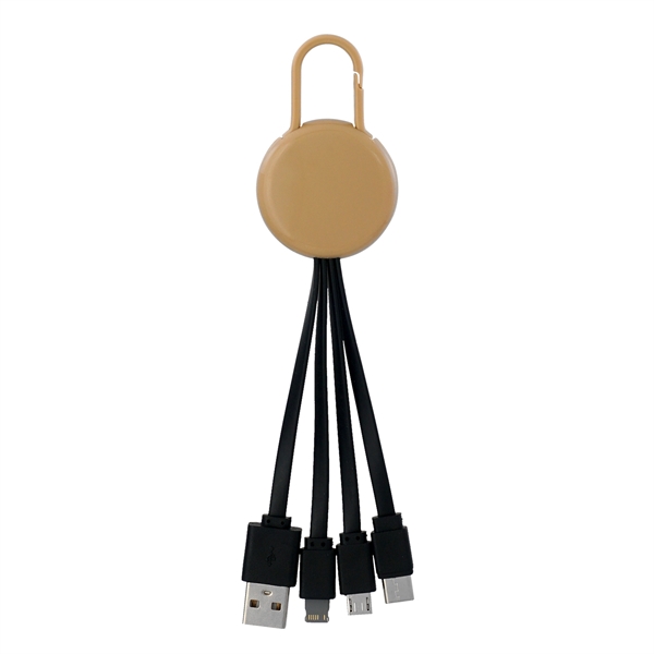 COLORFUL CLIP 3 IN 1 CHARGING CABLE... from ASI 30208 A P Specialties / AP Specialties