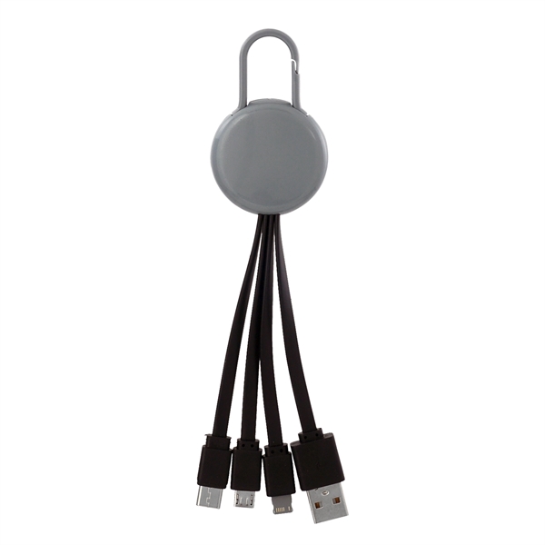 COLORFUL CLIP 3 IN 1 CHARGING CABLE... from ASI 30208 A P Specialties / AP Specialties