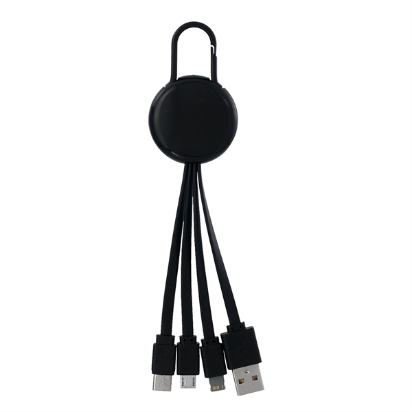 COLORFUL CLIP 3 IN 1 CHARGING CABLE... from ASI 30208 A P Specialties / AP Specialties
