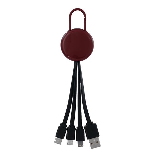 COLORFUL CLIP 3 IN 1 CHARGING CABLE... from ASI 30208 A P Specialties / AP Specialties