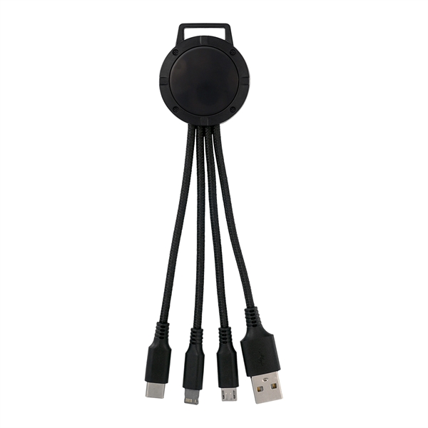 TWO TONE 3-IN-1 CHARGING CABLE... from ASI 30208 A P Specialties / AP Specialties