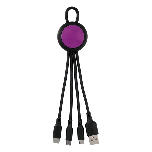 VIVID LOOP 3-IN-1 CHARGING CABLE... from ASI 30208 A P Specialties / AP Specialties
