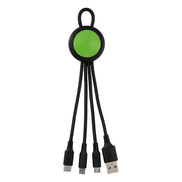 VIVID LOOP 3-IN-1 CHARGING CABLE... from ASI 30208 A P Specialties / AP Specialties
