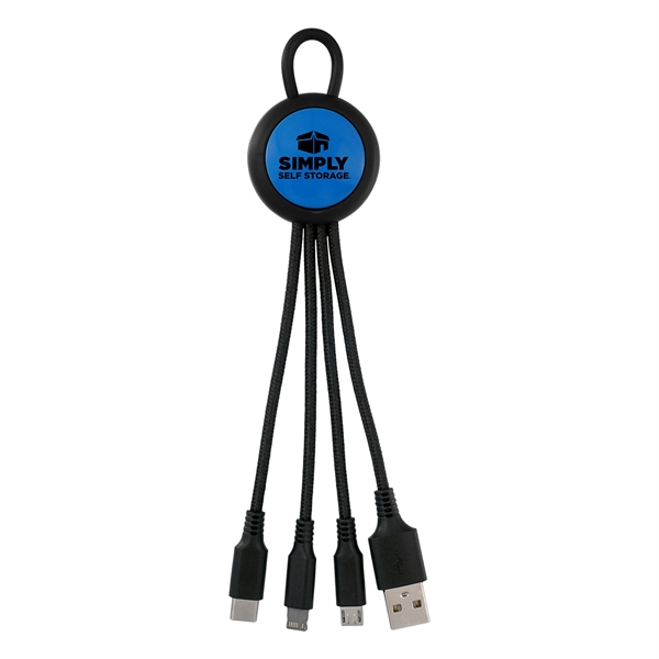 VIVID LOOP 3-IN-1 CHARGING CABLE... from ASI 30208 A P Specialties / AP Specialties