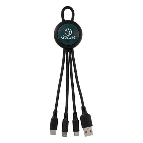 VIVID LOOP 3-IN-1 CHARGING CABLE... from ASI 30208 A P Specialties / AP Specialties
