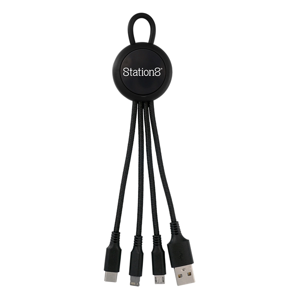 VIVID LOOP 3-IN-1 CHARGING CABLE... from ASI 30208 A P Specialties / AP Specialties