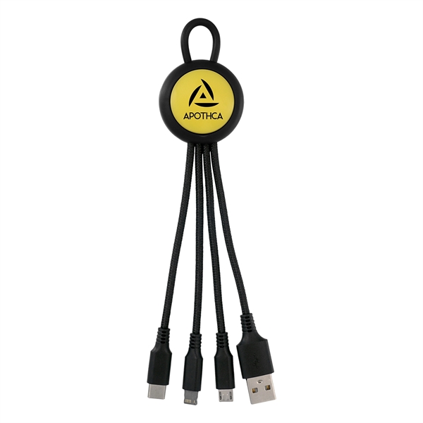 VIVID LOOP 3-IN-1 CHARGING CABLE... from ASI 30208 A P Specialties / AP Specialties