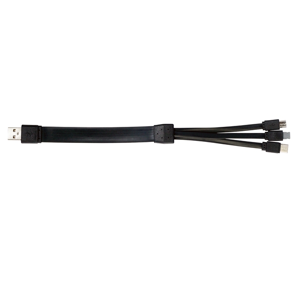 3-Way Noodle Charging Cable... from ASI 30208 A P Specialties / AP Specialties
