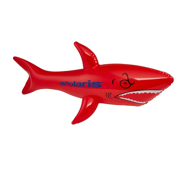 Inflatable 23" shark in red, white or blue.... from ASI 63549 Jornik Manufacturing Corp / Jornik