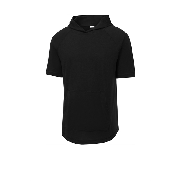 Sport-Tek PosiCharge Tri-Blend Wicking Short Sleeve Hoodie.... from ASI 84863 SanMar