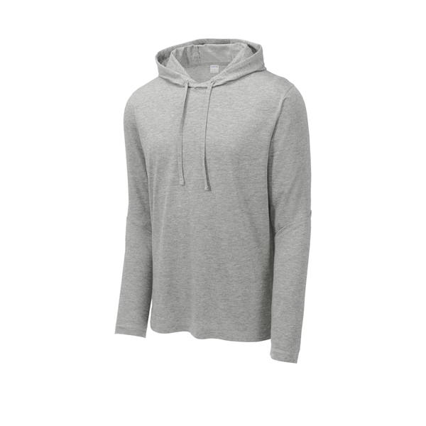 Sport-Tek PosiCharge Tri-Blend Wicking Long Sleeve Hoodie... from ASI 84863 SanMar