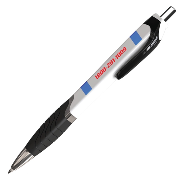 Click-action squared Propic pen with four large sides for showcasing your... from ASI 90859 Tempo Industries Inc