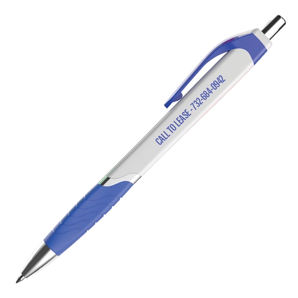 Click-action squared Propic pen with four large sides for showcasing your... from ASI 90859 Tempo Industries Inc