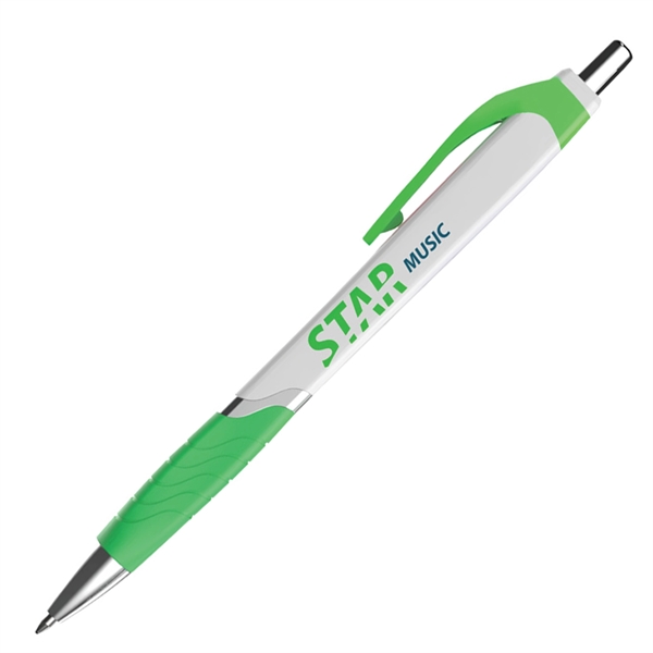 Click-action squared Propic pen with four large sides for showcasing your... from ASI 90859 Tempo Industries Inc