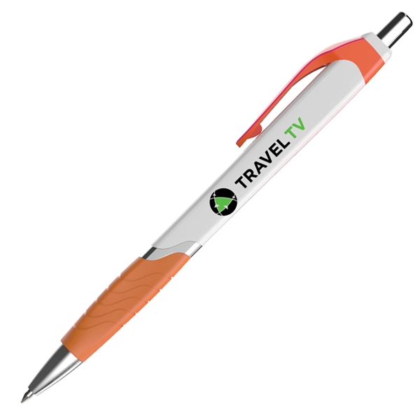 Click-action squared Propic pen with four large sides for showcasing your... from ASI 90859 Tempo Industries Inc