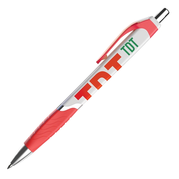 Click-action squared Propic pen with four large sides for showcasing your... from ASI 90859 Tempo Industries Inc