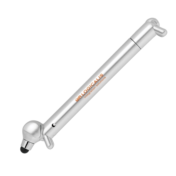 Cap on/off pen with a cute puppy design and a stylus... from ASI 90859 Tempo Industries Inc