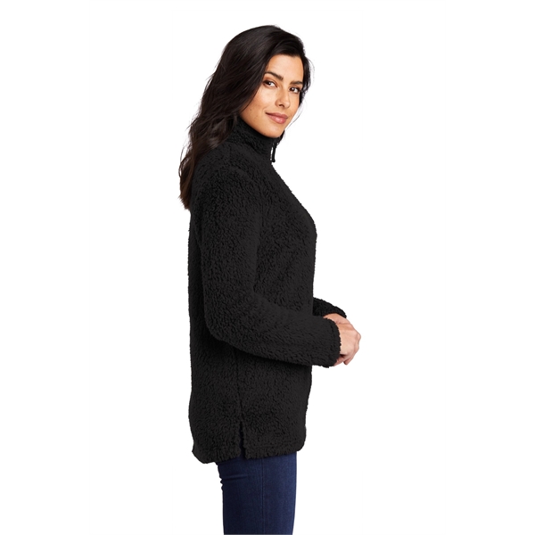 Port Authority Ladies Cozy 1/4-Zip Fleece... from ASI 84863 SanMar