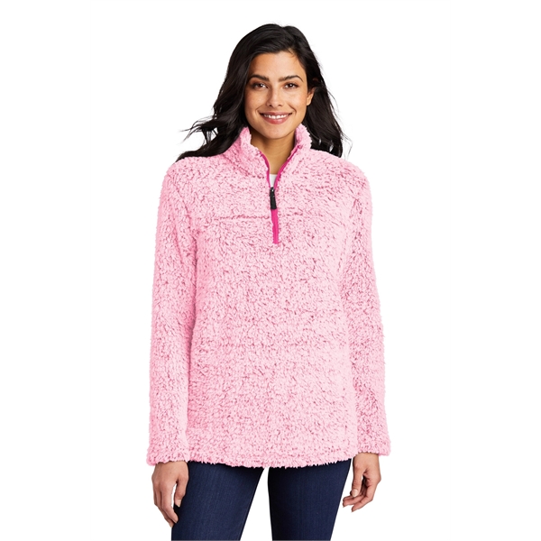 Port Authority Ladies Cozy 1/4-Zip Fleece... from ASI 84863 SanMar