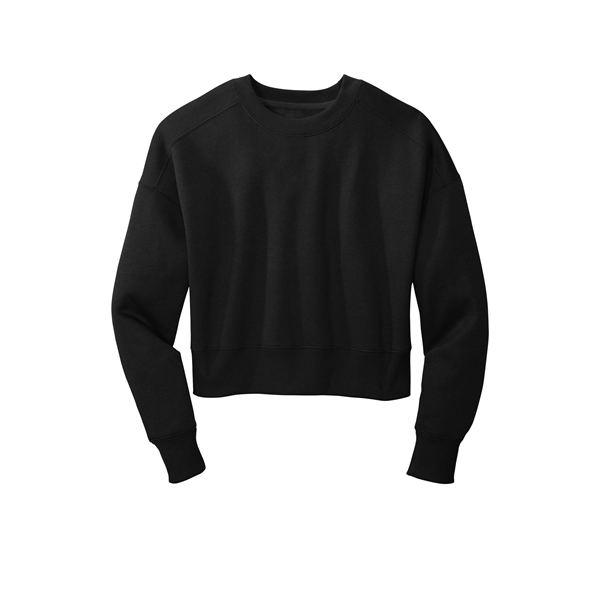 District Women's Perfect Weight Fleece Cropped Crew... from ASI 84863 SanMar