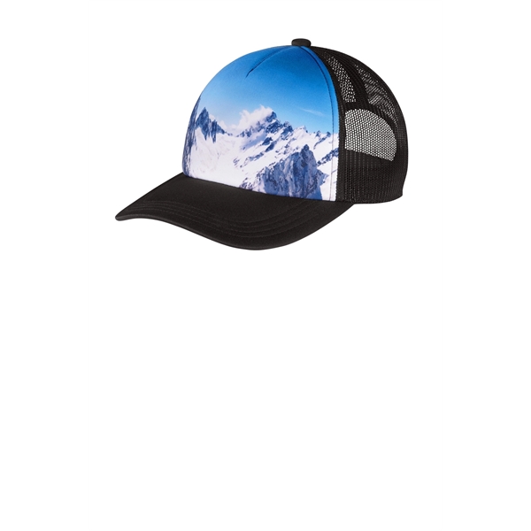 Port Authority Photo Real Snapback Trucker Cap... from ASI 84863 SanMar