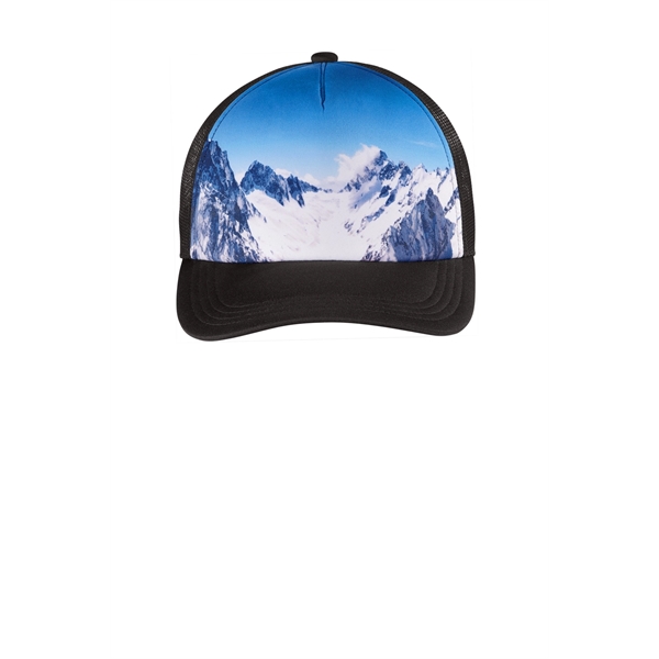 Port Authority Photo Real Snapback Trucker Cap... from ASI 84863 SanMar