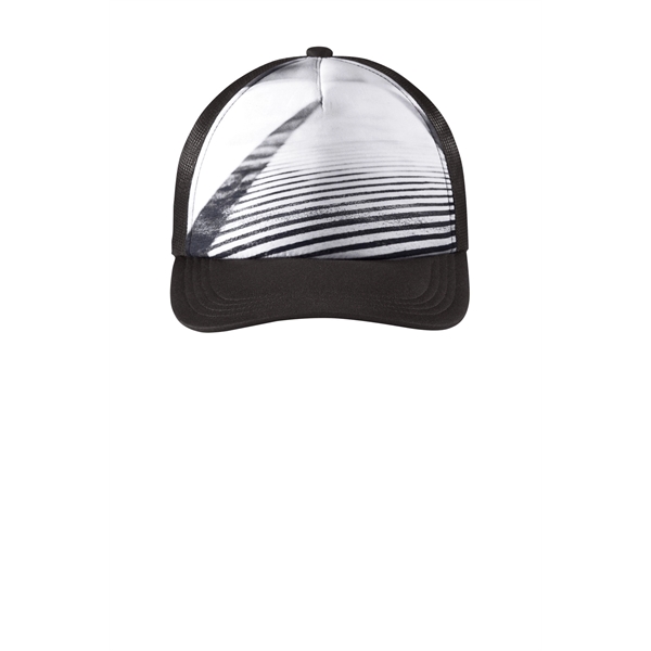 Port Authority Photo Real Snapback Trucker Cap... from ASI 84863 SanMar