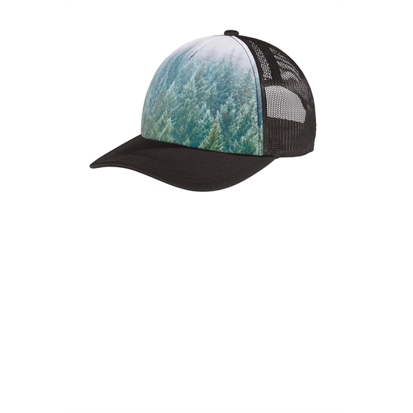 Port Authority Photo Real Snapback Trucker Cap... from ASI 84863 SanMar