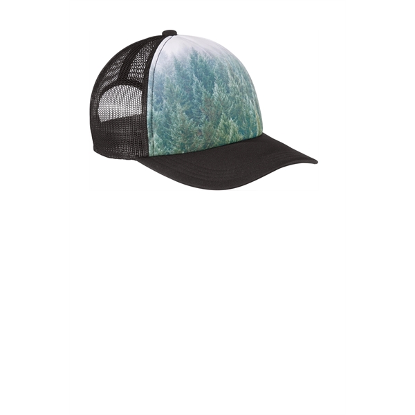 Port Authority Photo Real Snapback Trucker Cap... from ASI 84863 SanMar