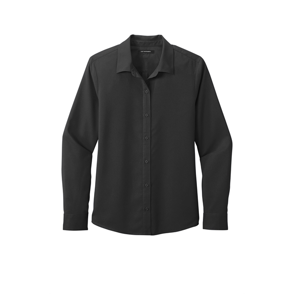 Port Authority Ladies Long Sleeve Performance Staff Shirt... from ASI 84863 SanMar