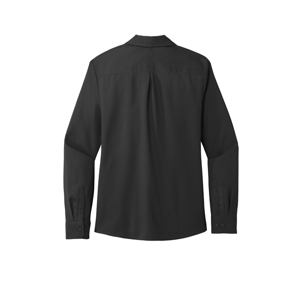 Port Authority Ladies Long Sleeve Performance Staff Shirt... from ASI 84863 SanMar