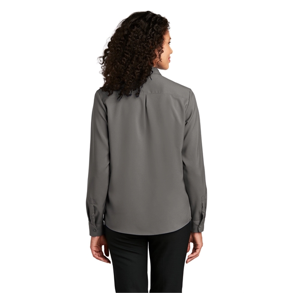 Port Authority Ladies Long Sleeve Performance Staff Shirt... from ASI 84863 SanMar