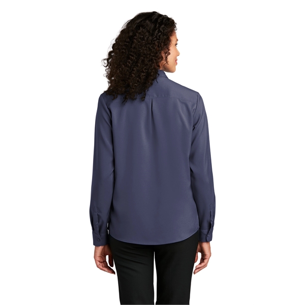 Port Authority Ladies Long Sleeve Performance Staff Shirt... from ASI 84863 SanMar