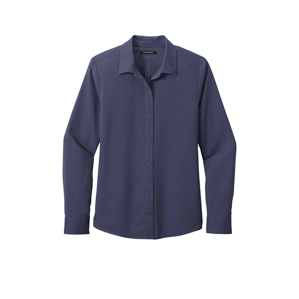 Port Authority Ladies Long Sleeve Performance Staff Shirt... from ASI 84863 SanMar