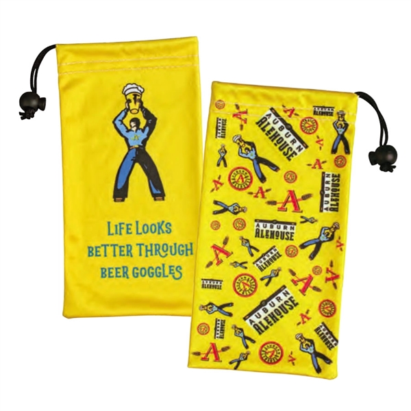 Microfiber sunglasses pouch with full color imprint.... from ASI 98360 WOWLine / WOWLine®
