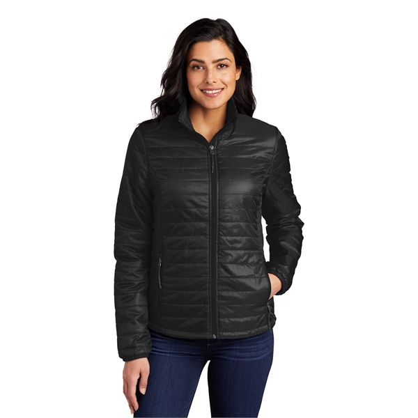 Port Authority Ladies Packable Puffy Jacket... from ASI 84863 SanMar