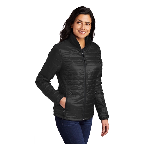 Port Authority Ladies Packable Puffy Jacket... from ASI 84863 SanMar
