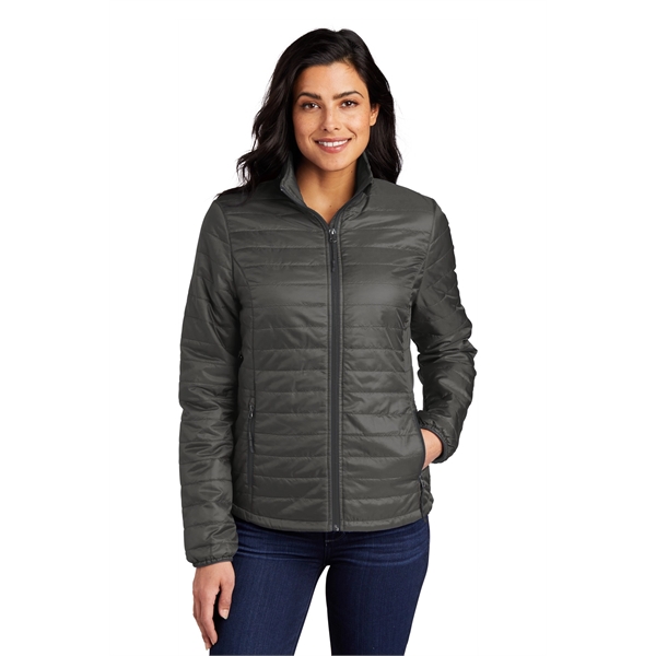 Port Authority Ladies Packable Puffy Jacket... from ASI 84863 SanMar