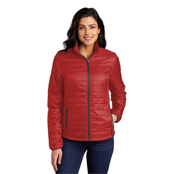 Port Authority Ladies Packable Puffy Jacket... from ASI 84863 SanMar