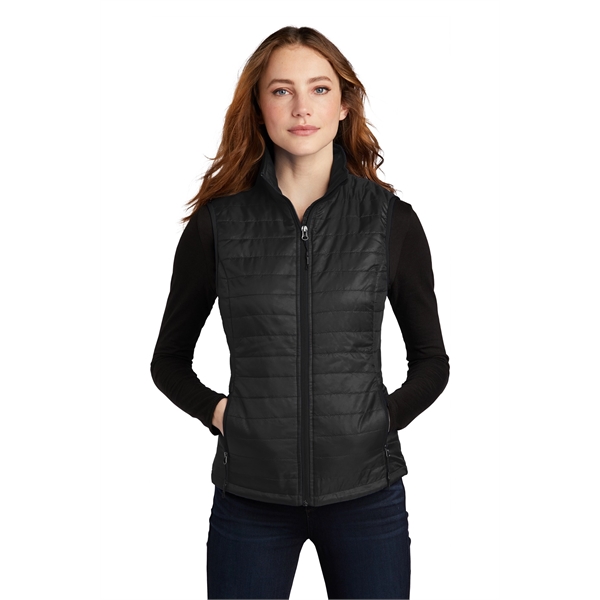 Port Authority Ladies Packable Puffy Vest... from ASI 84863 SanMar