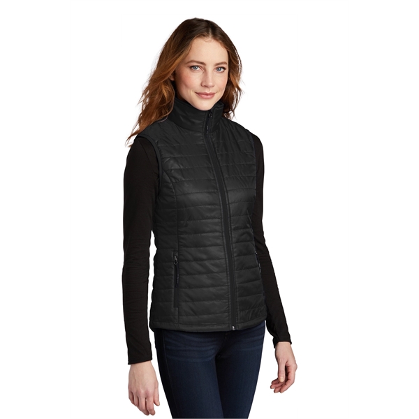 Port Authority Ladies Packable Puffy Vest... from ASI 84863 SanMar