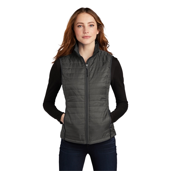 Port Authority Ladies Packable Puffy Vest... from ASI 84863 SanMar