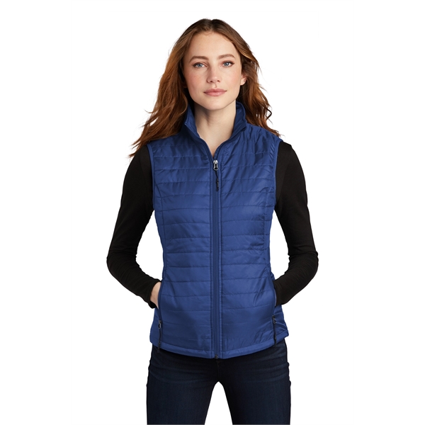 Port Authority Ladies Packable Puffy Vest... from ASI 84863 SanMar