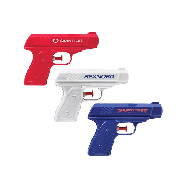 5" plastic water pistol in assorted colors.... from ASI 63549 Jornik Manufacturing Corp / Jornik