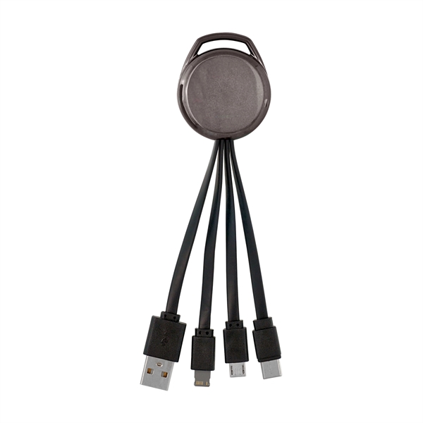 METALLIC VIVID 3-IN-1 CHARGING CABLE... from ASI 30208 A P Specialties / AP Specialties